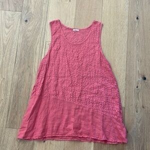 linnea linen beach cover up Large